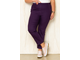 Женские летние брюки из хлопка &quot;НИКСОН&quot; арт . 723014 (Цвет фиолетовый) Размеры 52-66