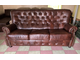 Элитный Итальянский кожаный диван-кровать в стиле Chester. 100% натуральная кожа со всех сторон. Premium мебель.