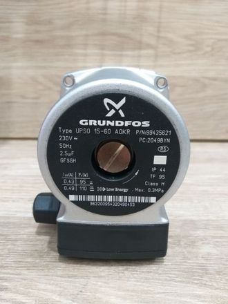 Насос циркуляционный для газовых котлов Grundfos UPSO 15-60 AOKR 110Вт (без улитки) арт. 99435621-1