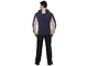 Куртка флисовая "СИРИУС-ТЕХНО" (флис дублированный) т.синяя с бежевым