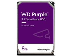 Жесткий диск HDD 8000 Gb Western Digital  WD84PURZ , 3.5", 128Mb, SATA III, Purple
