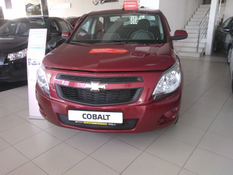 Оригинальная защита радиатора Chevrolet Cobalt 2013-/Ravon