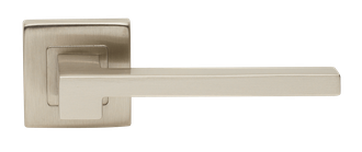 Дверные ручки Morelli Luxury "STONE" NIS Цвет - Матовый никель Дверные ручки Morelli Luxury "STONE" NIS Цвет - Матовый никель