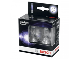 Лампа BOSCH Gigalight Plus 120% H7 12V 55W ком/кт 2 шт.