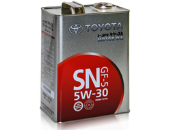 Моторное масло TOYOTA Motor Oil SN 5W-30 синтетическое 4 л.