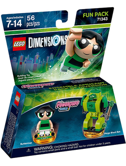 # 71343 Набор для Весёлой Игры «Суперкрошки» / “The Powerpuff Girls” Fun Pack