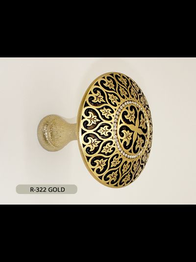 R 322, серия Magestic. Настенные крепления для штор, кистей и подхватов