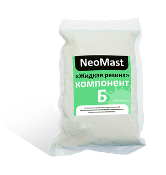 Битумно-эмульсионная мастика NeoMast «Жидкая резина» (компонент Б) 2,5 кг