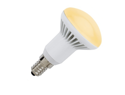 Лампа светодиодная Ecola R50 E14 7W золотистый 85x50 G4BG70ELB
