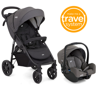 Joie Litetrax 4 Travel System 2 в 1 коляска + автокресло Joie Gemm 0+