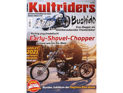 Kultriders Easyriders Germany Magazine March 2021 Иностранные мото журналы, Intpressshop, Intpress