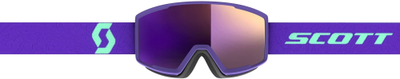 Горнолыжные очки SCOTT Factor pro deep purple / enhancer purple chrome ES283567-5489316 для узкого лица