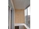 Внутренняя отделка балкона/ лоджии вагонкой сосна (3000м*1500м)