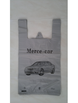 Пакет "Майка" Mers-car" 28х50-4.2гр  ЛАЙТ серый  /60упх50шт/ упаковка 3000шт