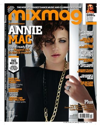 Mixmag Magazine October 2009, Иностранные журналы в Москве, Club Music Magazines, Intpressshop