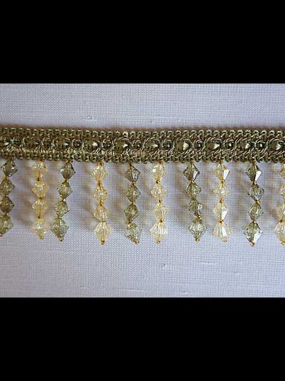 Арт. 535553. Тесьма со стеклярусными подвесками для декорирования портьер и домашнего текстиля