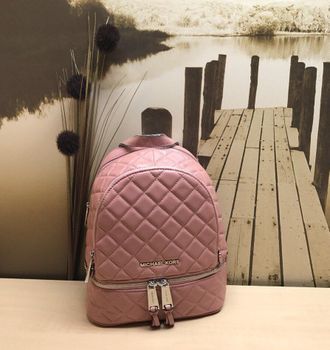 Рюкзак Michael Kors Rhea Quilted Medium Pink / Розовый