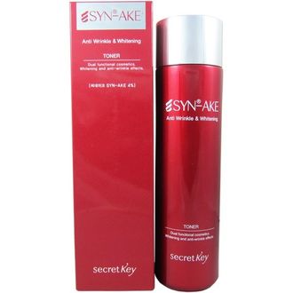 Тоник для лица с пептидом змеин. яда SYN-AKE Anti Wrinkle & Whitening Toner 150мл