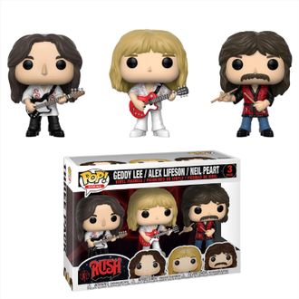 Фигурка Funko POP! Vinyl: Rocks: Rush: 3PK Geddy, Alex, Neil