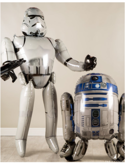 Штурмовик и R2-D2 ходячие шары