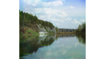 боец Лебяжий на реке Чусовой