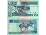 Намибия 10 долларов 2001 г.