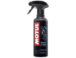 Очистка и защита без воды  Motul  E1 Wash & Wax  - 0,4 Л (102996)