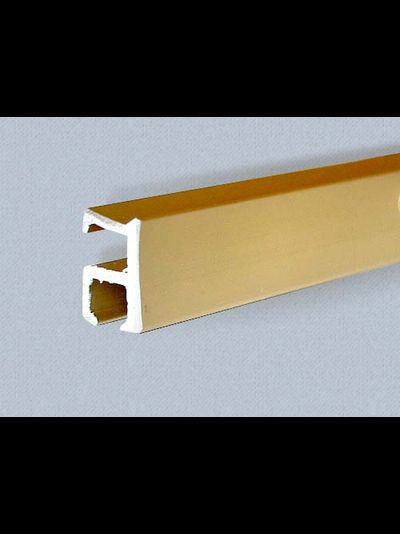 Профиль алюминиевый 012, квадратный для легких штор