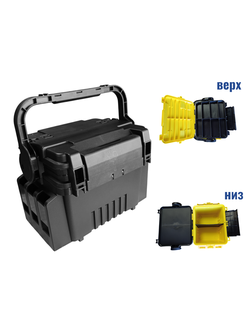 Ящик рыболовный "Форелевый"/ черный