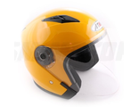 Шлем (открытый) Ataki OF512 Solid, желтый (Размер М)