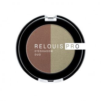 Тени для век "RELOUIS PRO EYESHADOW DUO" тон 110