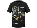 Donic T-shirt Tiger black/gold