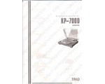 Инструкция (Manual) TRIO KP-700D
