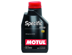 Масло моторное MOTUL SPECIFIC 229.52 5W-30 синтетическое 1 л.