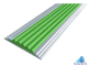 Алюминиевая полоса с резиновой вставкой, 40 мм*5,5мм