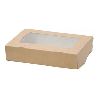 Коробка для печенья с окном ECO TABOX 1450, 25*15*4 см