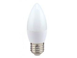 Лампа светодиодная Ecola свеча E27 8W 4000K 4K 100x37 Premium C7MV80ELC
