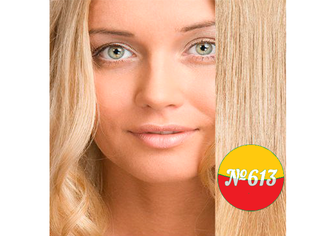 Волосы натуральные на трессах Realtop Quality 60-65 см (5 прядей) №613