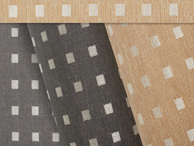 "Квадро ВО", ткань для рулонок с шашечками