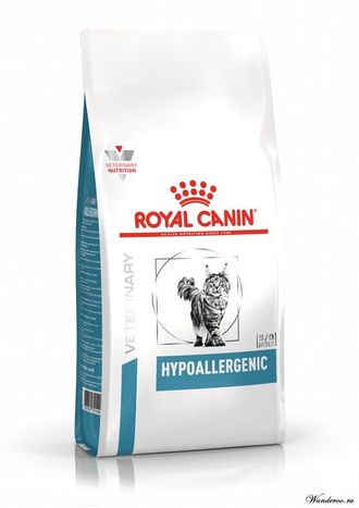 Royal Canin Hypoallergenic Роял Канин Гипоаллерженик Диета для кошек при пищевой аллергии/непереносимости 0,5 кг