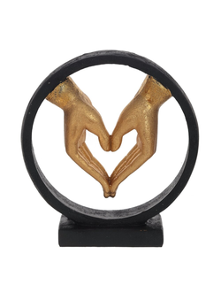 Фигурка декоративная "Сердце из рук"
