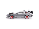 Модель Машинки Hollywood Rides Back to the Future 3 1:24 Time Machine Primer Brushed Raw Metal