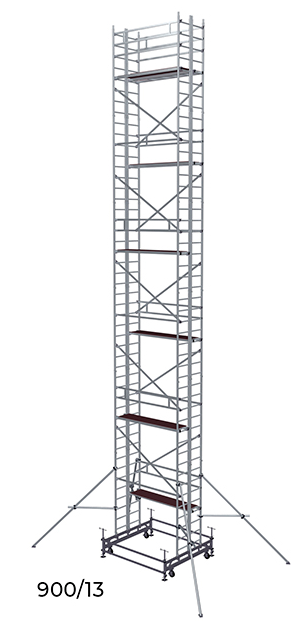 Вышка алюминиевая ВМА-900/13 высота 13м