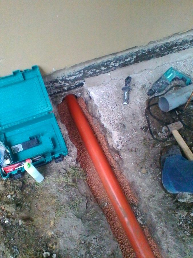 Монтаж нового участка наружной канализации Саратов