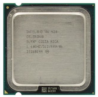 Процессор для ноутбука Intel Celeron M420 1.6Ghz socket M mPGA478MT (комиссионный товар)