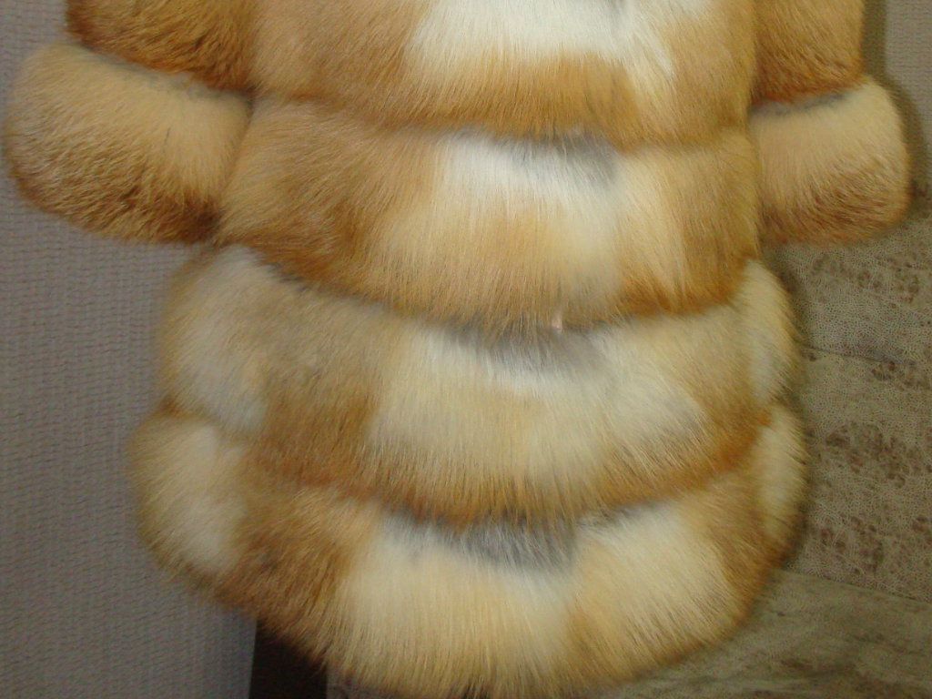 Шуба из лисы сшить 587