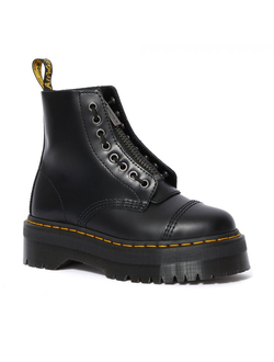 БОТИНКИ DR. MARTENS (ДОКТОР МАРТИНС) Sinclair черные на толстой подошве