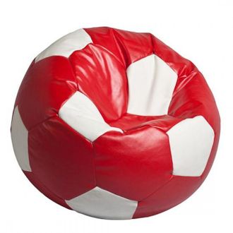 Кресло-мяч диаметр 100см. красно/белый