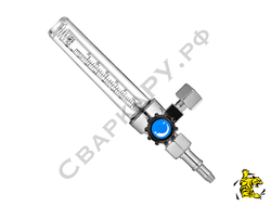 Расходомер поплавкового типа Ротаметр Ar/CO2 М16 внутр - М16 нар ф6.3/9мм ПТК