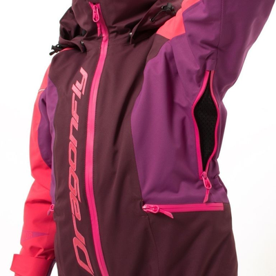 Зимний комбинезон утепленный DRAGONFLY TEENAGER Gravity Purple-Brown